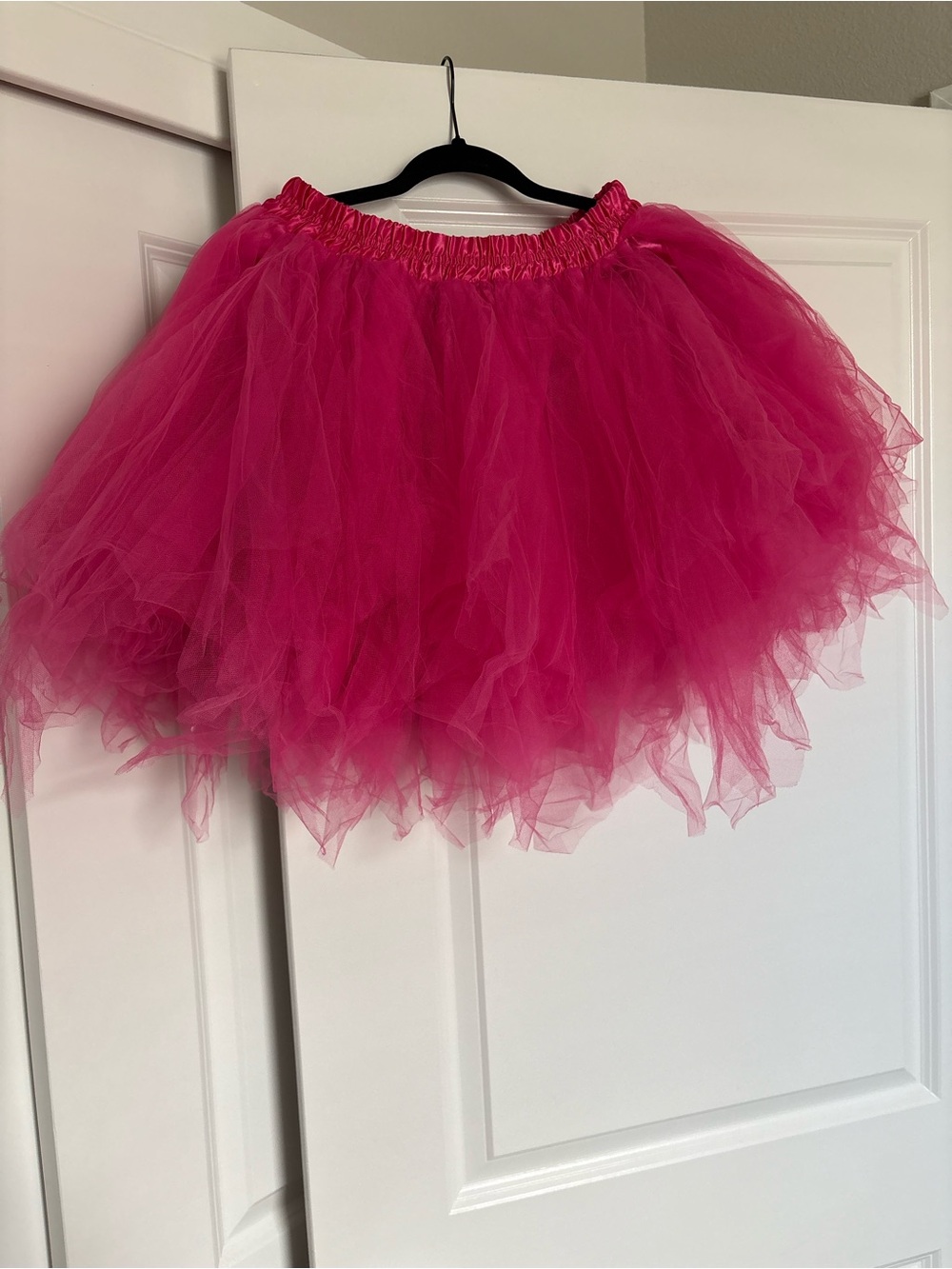 Dancina Hot Pink Tulle Tutu Skirt Adult Plus Size 12-24 Halloween Costume